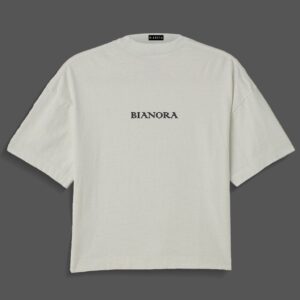 Bianora Classic White T-Shirt – Crest Edition